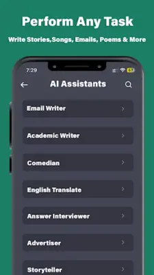 Chat GPT - AI Chatbot App android App screenshot 2